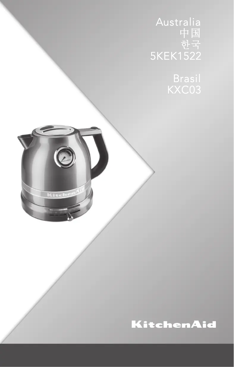 Página 1 del manual Manual de uso y mantenimiento KitchenAid Pro Line KEK1522