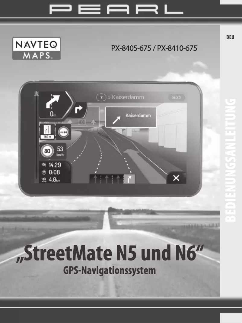 Page 1 de la notice Manuel utilisateur NavGear StreetMate N6