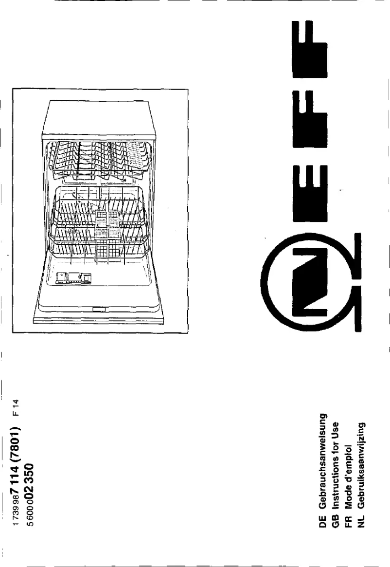 Page n°1 - Manuel utilisateur Neff S4443N0