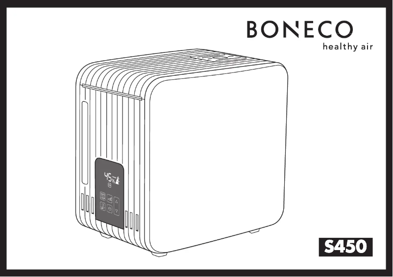 Page 1 de la notice Manuel utilisateur Boneco S450