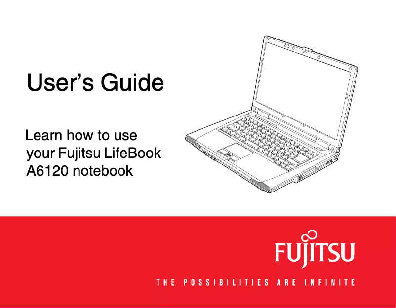 Page n°1 - Manuel utilisateur Fujitsu LifeBook A6120