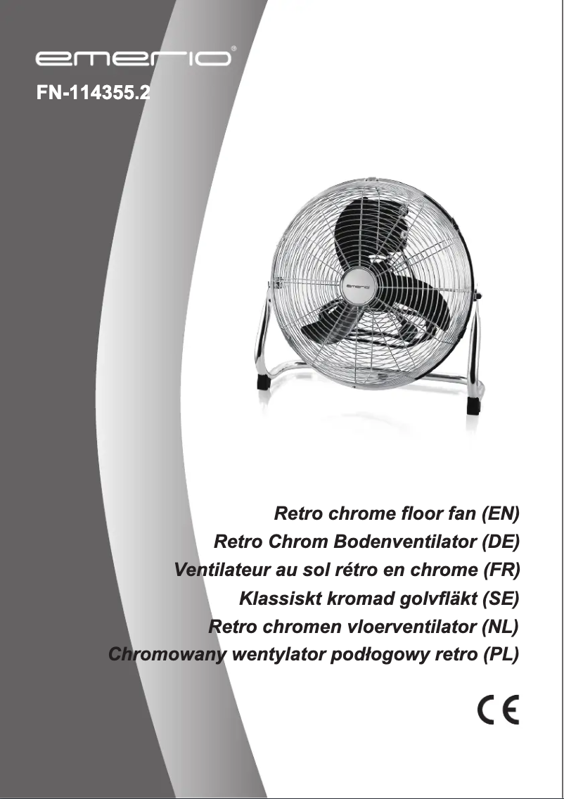 Page n°1 - Manuel utilisateur Emerio FN-114355.2