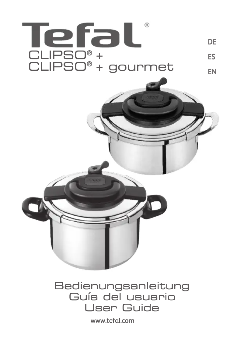 Page n°1 - Manuel utilisateur Tefal Clipso + P43707