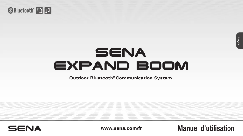 Image de la première page du manuel de l'appareil Expand Boom