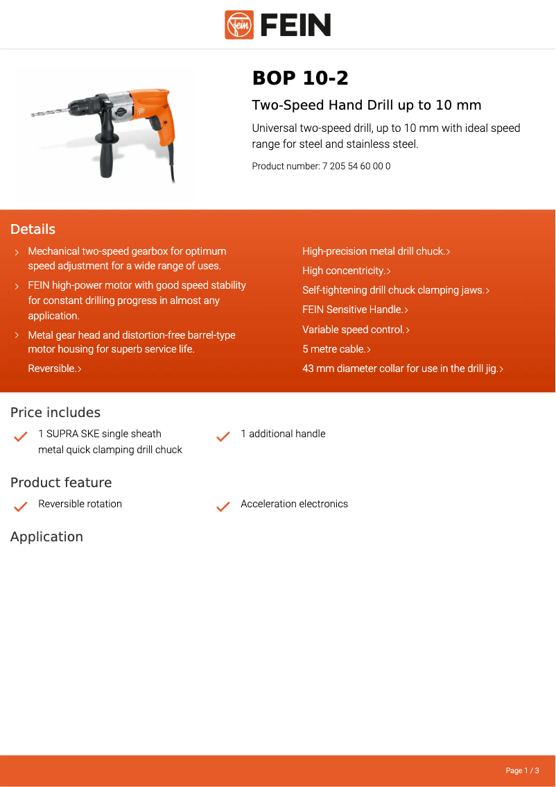 Image de la première page du manuel de l'appareil BOP 10-2