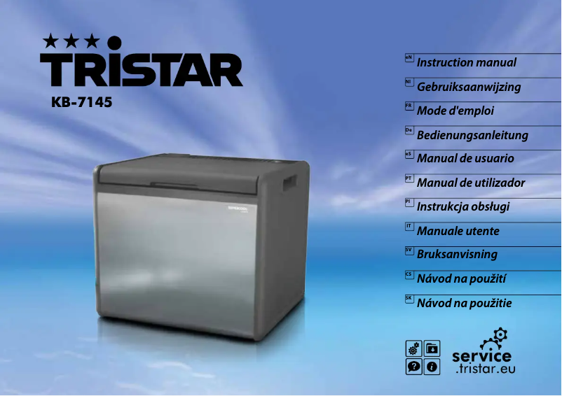 Página 1 del manual Manual de usuario TriStar KB-7145