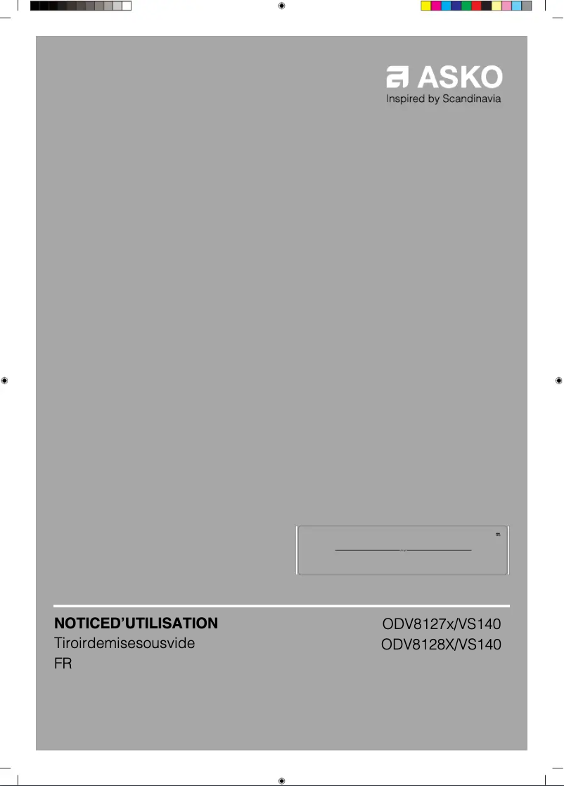 Image de la première page du manuel de l'appareil ODV8127B