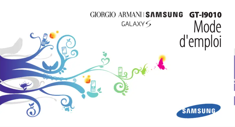 Page n°1 - Manuel utilisateur Samsung GT-I9010