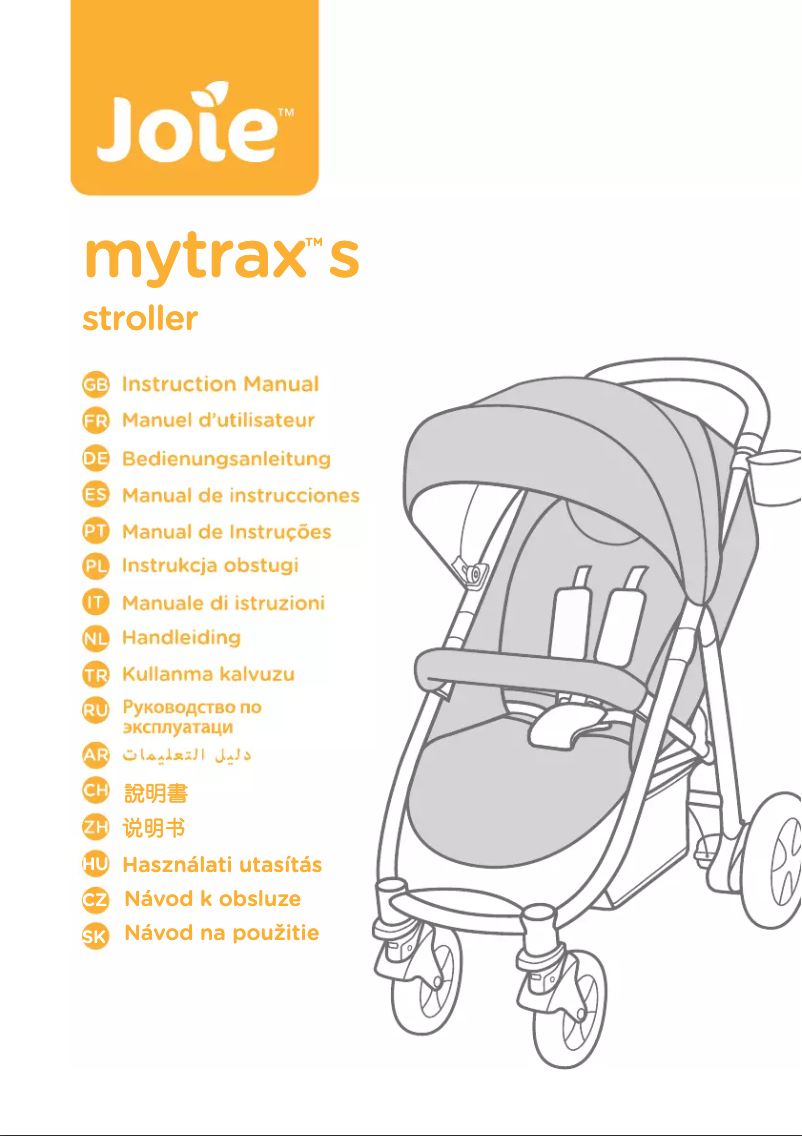 Page n°1 - Manuel utilisateur Joie Mytrax S