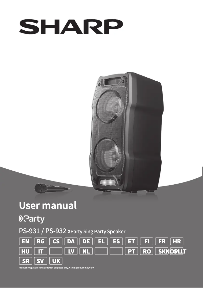 Imagen de la primera página del manual del dispositivo PS-931