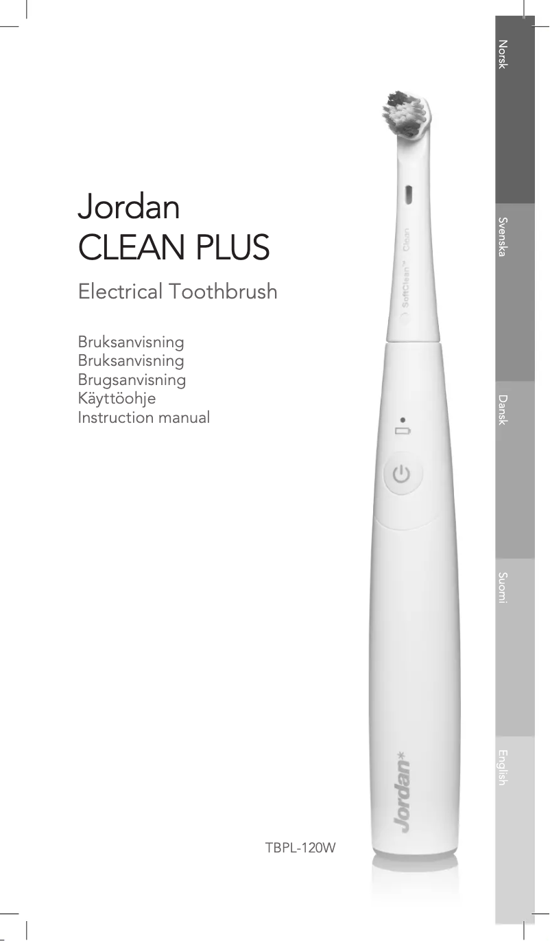 Page 1 de la notice Manuel utilisateur Jordan Clean Plus