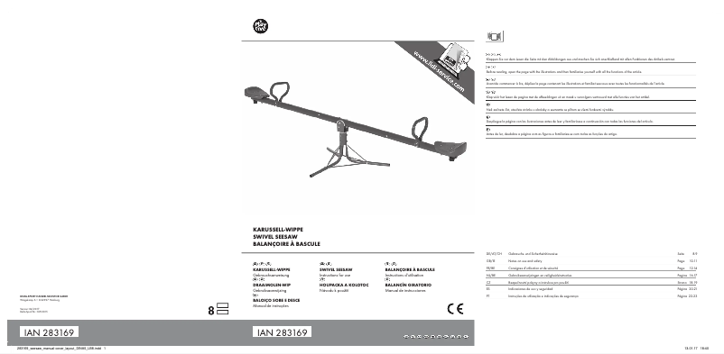Imagen de la primera página del manual del dispositivo IAN 283169
