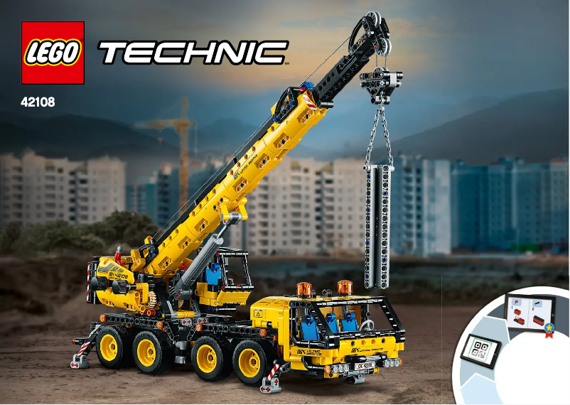 Page 1 de la notice Manuel utilisateur Lego Technic 42108