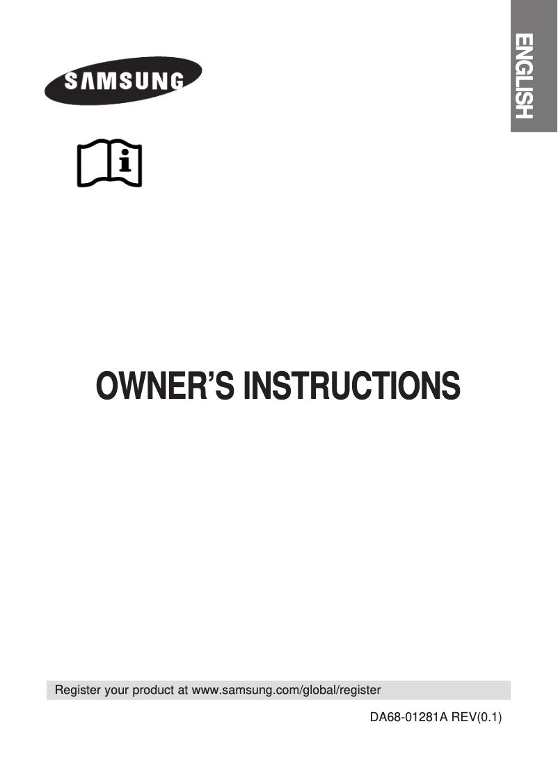 Page 1 de la notice Manuel utilisateur Samsung RL36SBMT