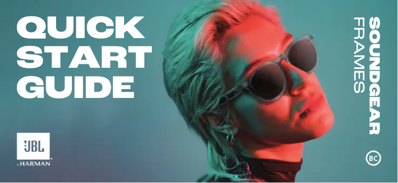 Image de la première page du manuel de l'appareil Soundgear Frames