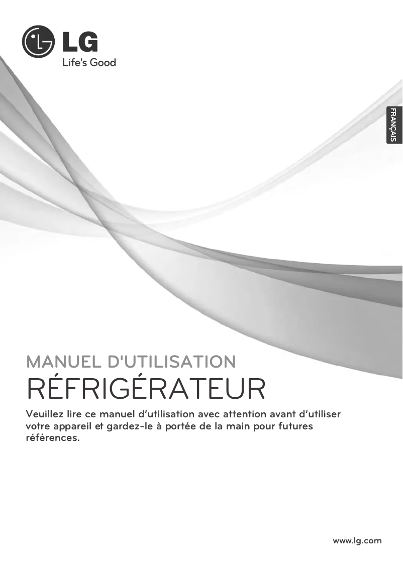 Image de la première page du manuel de l'appareil GL5141AEHZ