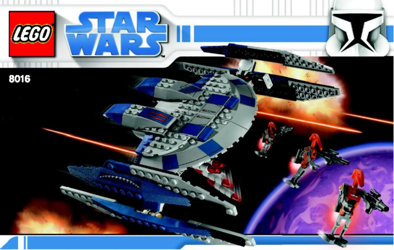 Page n°1 - Manuel utilisateur Lego Hyena Droid Bomber (TM)