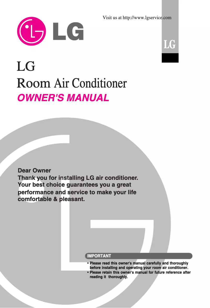 Page n°1 - Manuel utilisateur LG S18AWN-U58