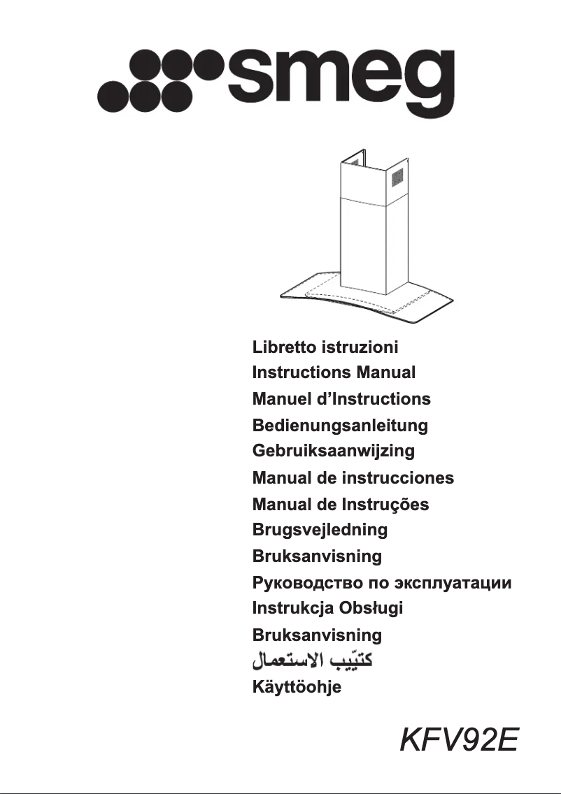 Page n°1 - Mode d'emploi Smeg KFV92E