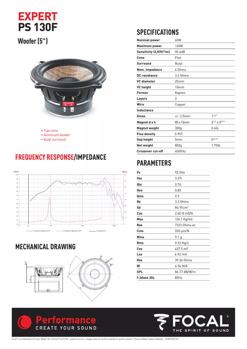 Image de la première page du manuel de l'appareil Performance Expert PS 130F