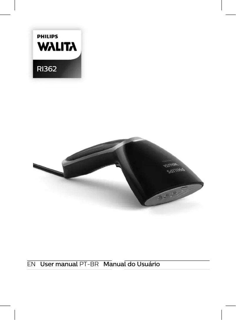 Página 1 del manual Manual de usuario Philips Walita RI362