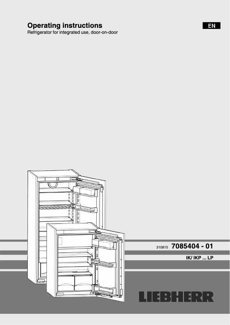 Image de la première page du manuel de l'appareil IK 2350 Premium