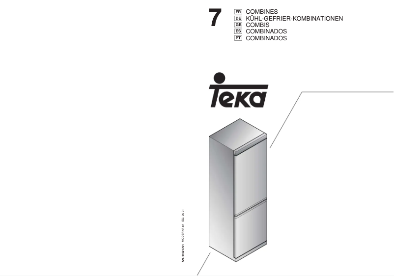 Page 1 de la notice Manuel utilisateur Teka TS380