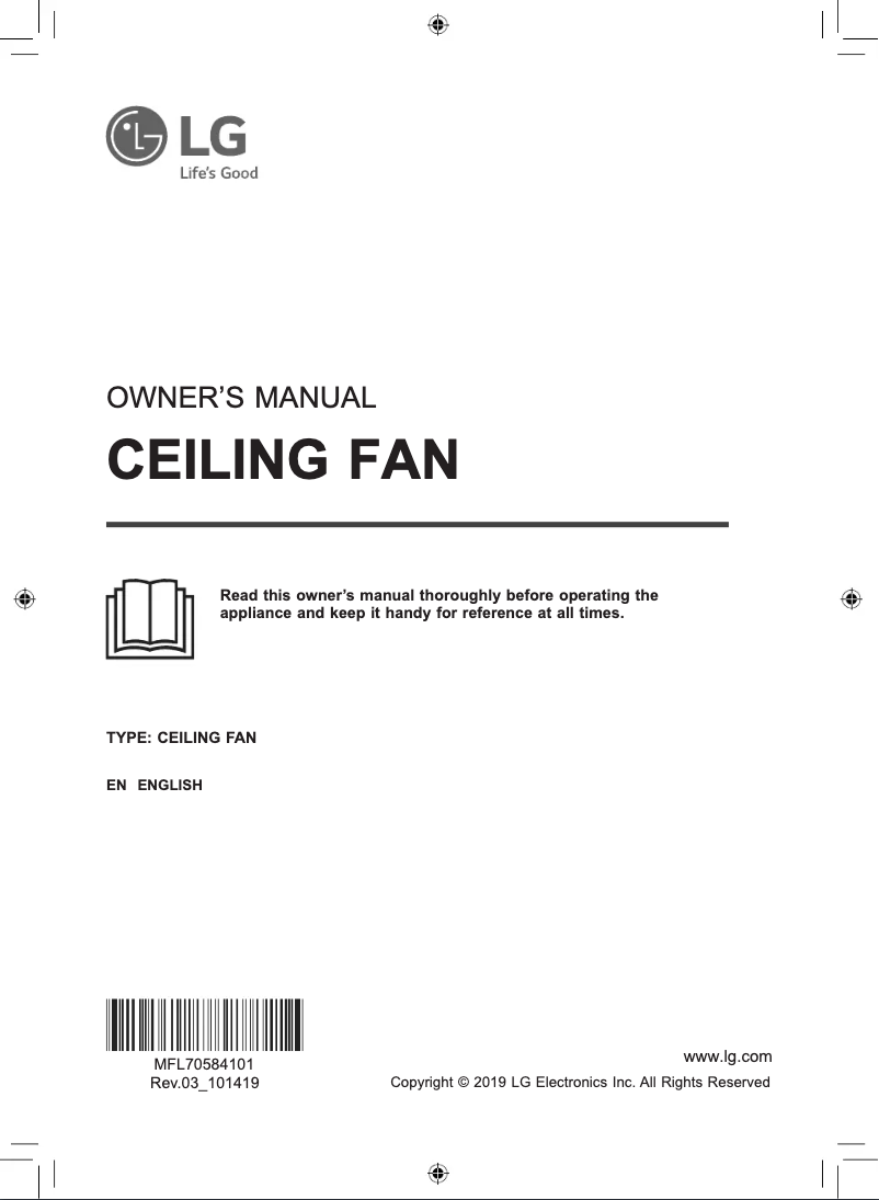 Página 1 del manual Manual de usuario LG FC48GSPA1