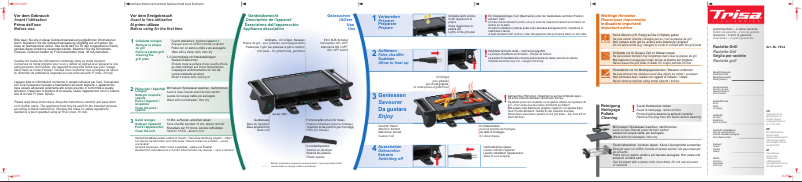 Página 1 del manual Manual de usuario Trisa 7554-42