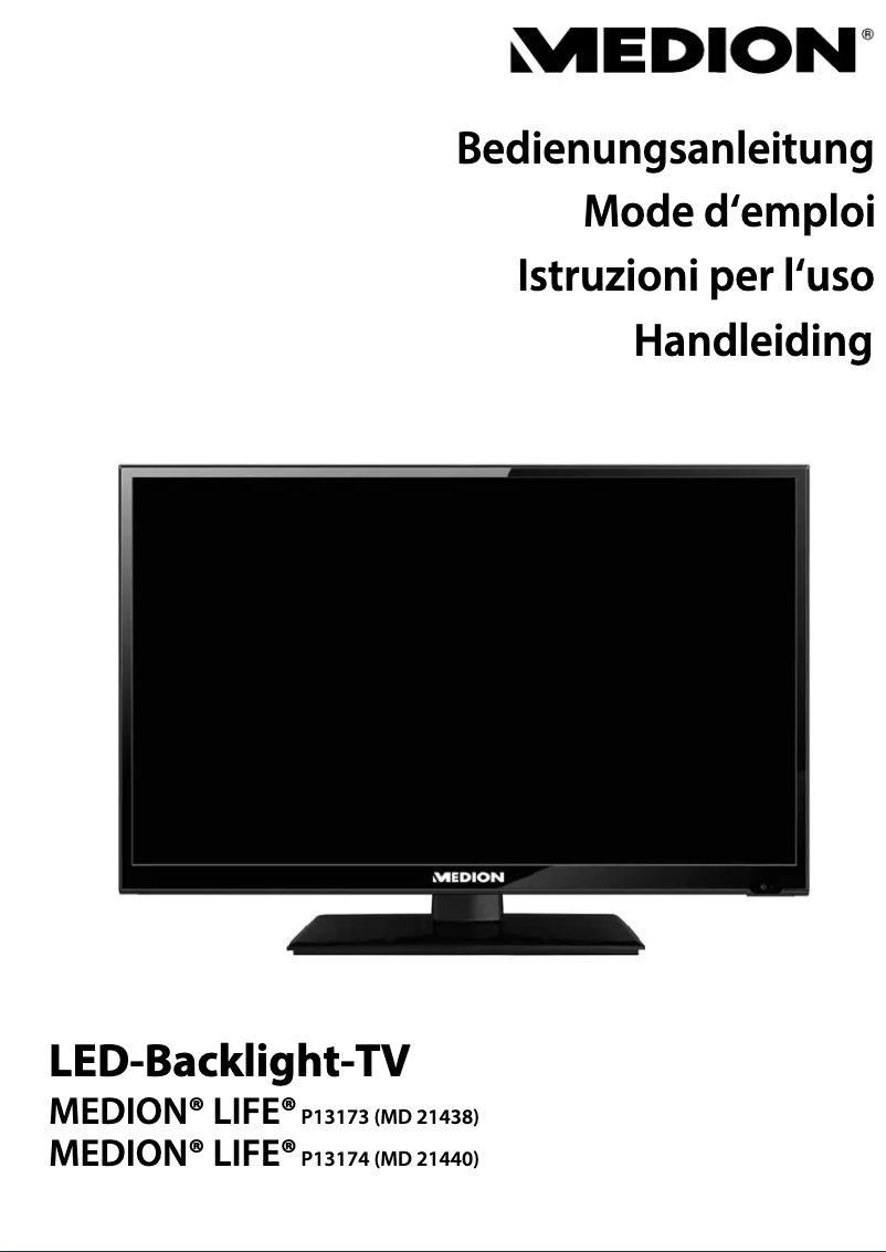 Page 1 de la notice Manuel utilisateur Medion LIFE P13174 (MD 21440)
