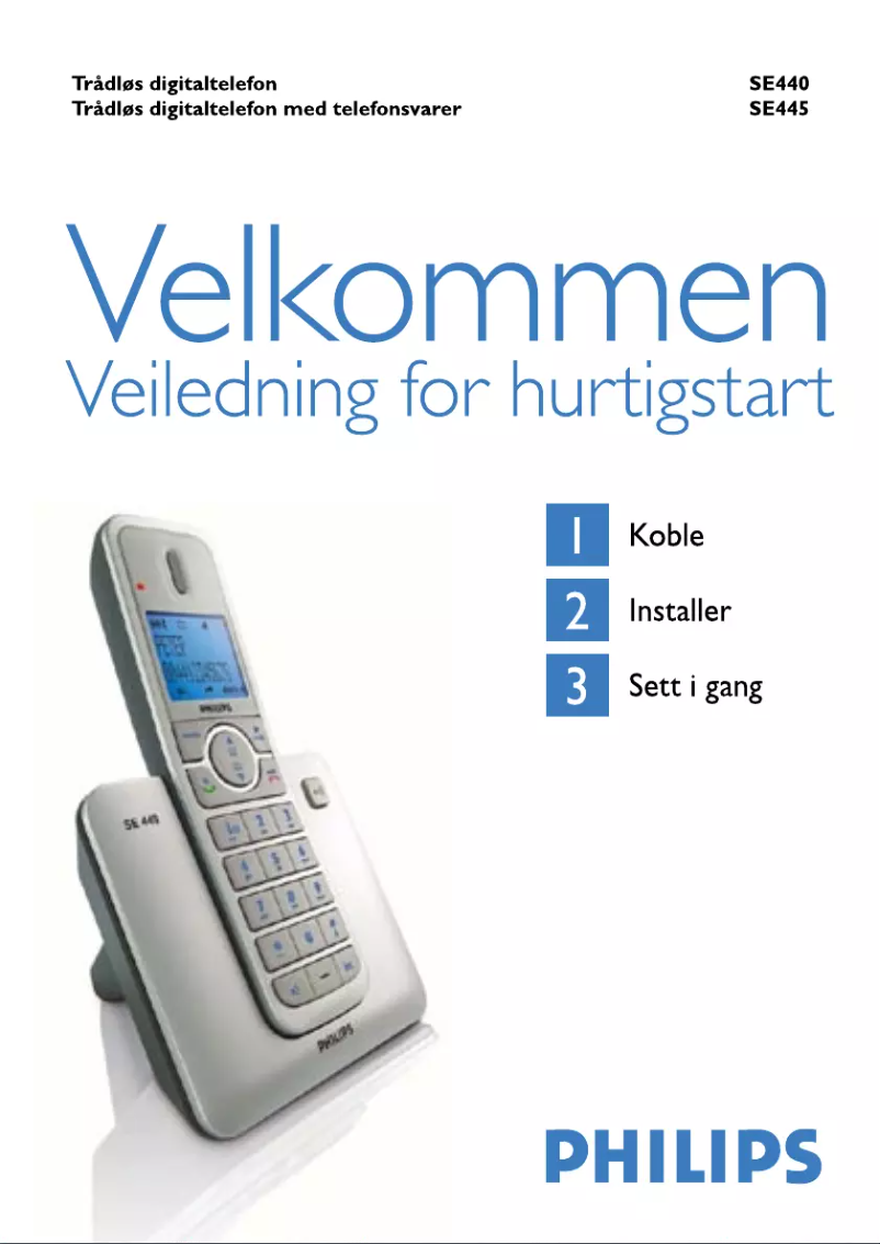 Página 1 del manual Manual de usuario Philips SE4401S