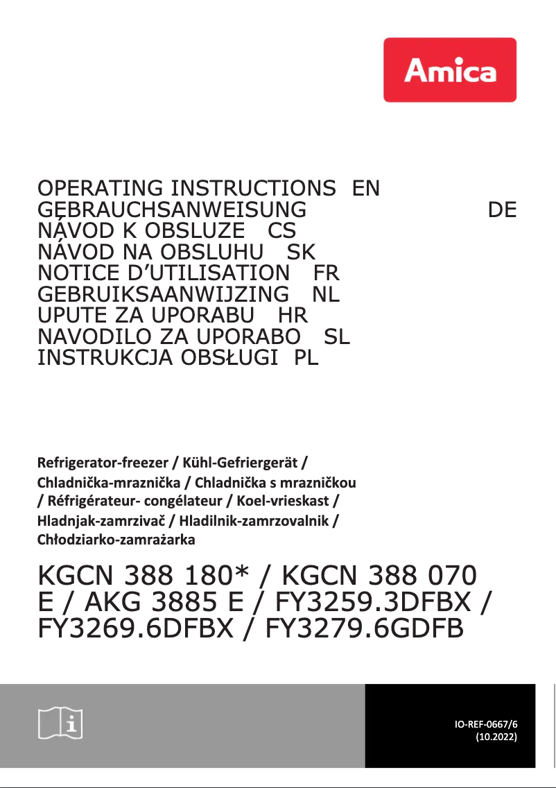 Image de la première page du manuel de l'appareil FY3259.3DFBX