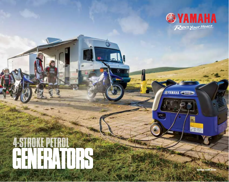 Page n°1 - Manuel utilisateur Yamaha EF2800i