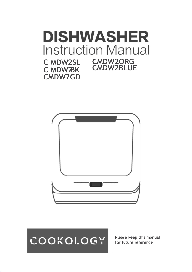 Page n°1 - Manuel utilisateur Cookology CMDW2SL