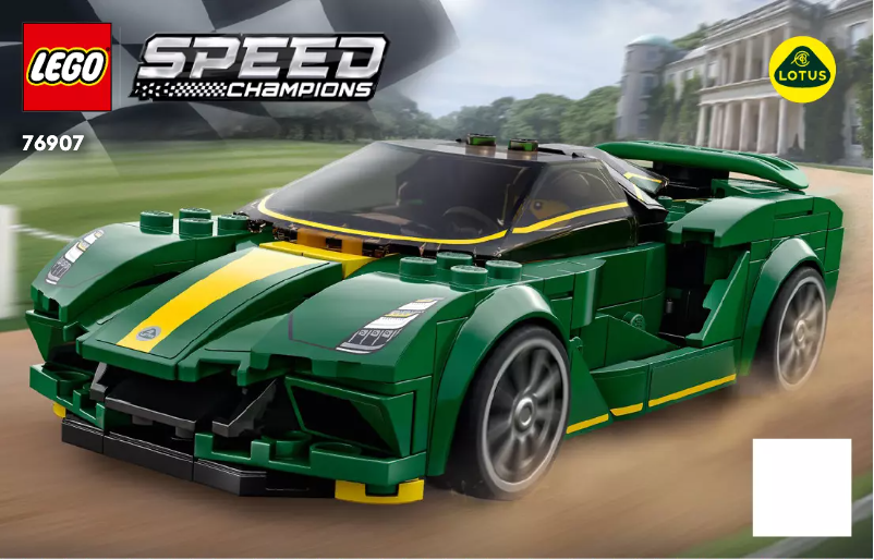 Page 1 de la notice Manuel utilisateur Lego Speed Champions 76908