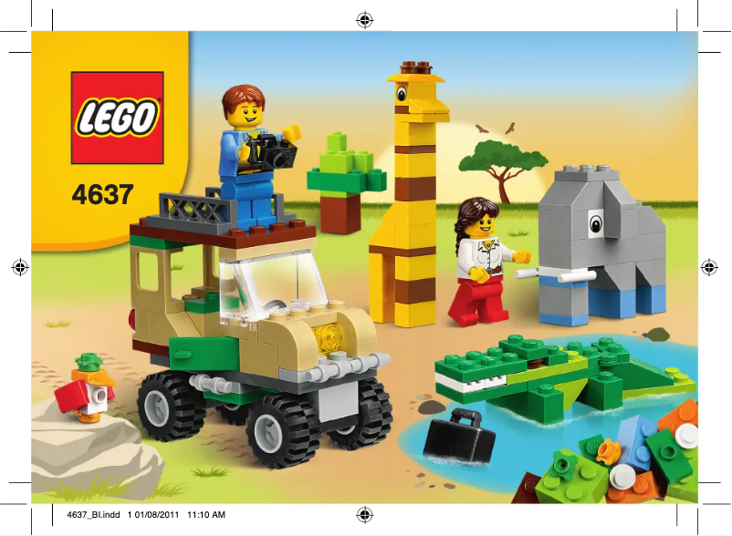 Page n°1 - Manuel utilisateur Lego 4637
