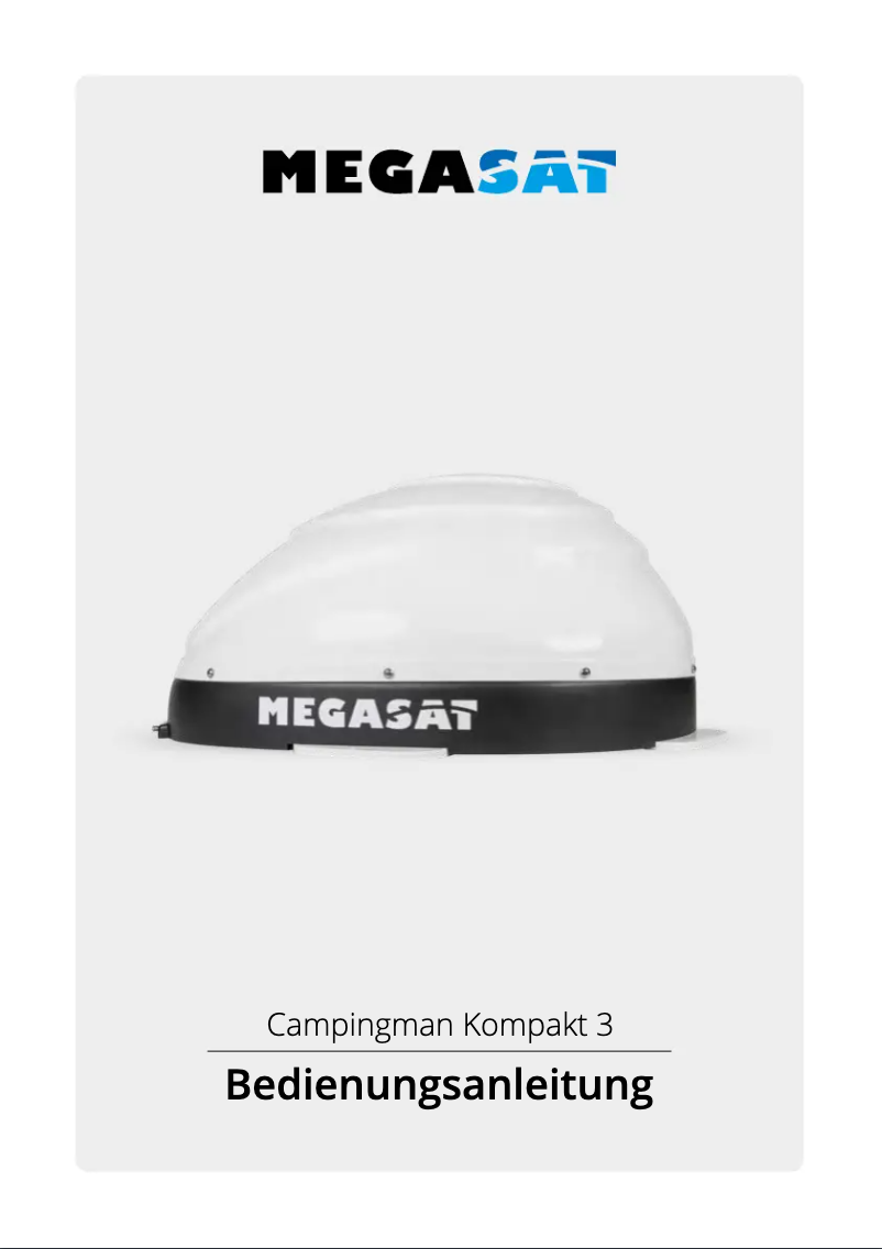 Image de la première page du manuel de l'appareil Campingman Kompakt 3