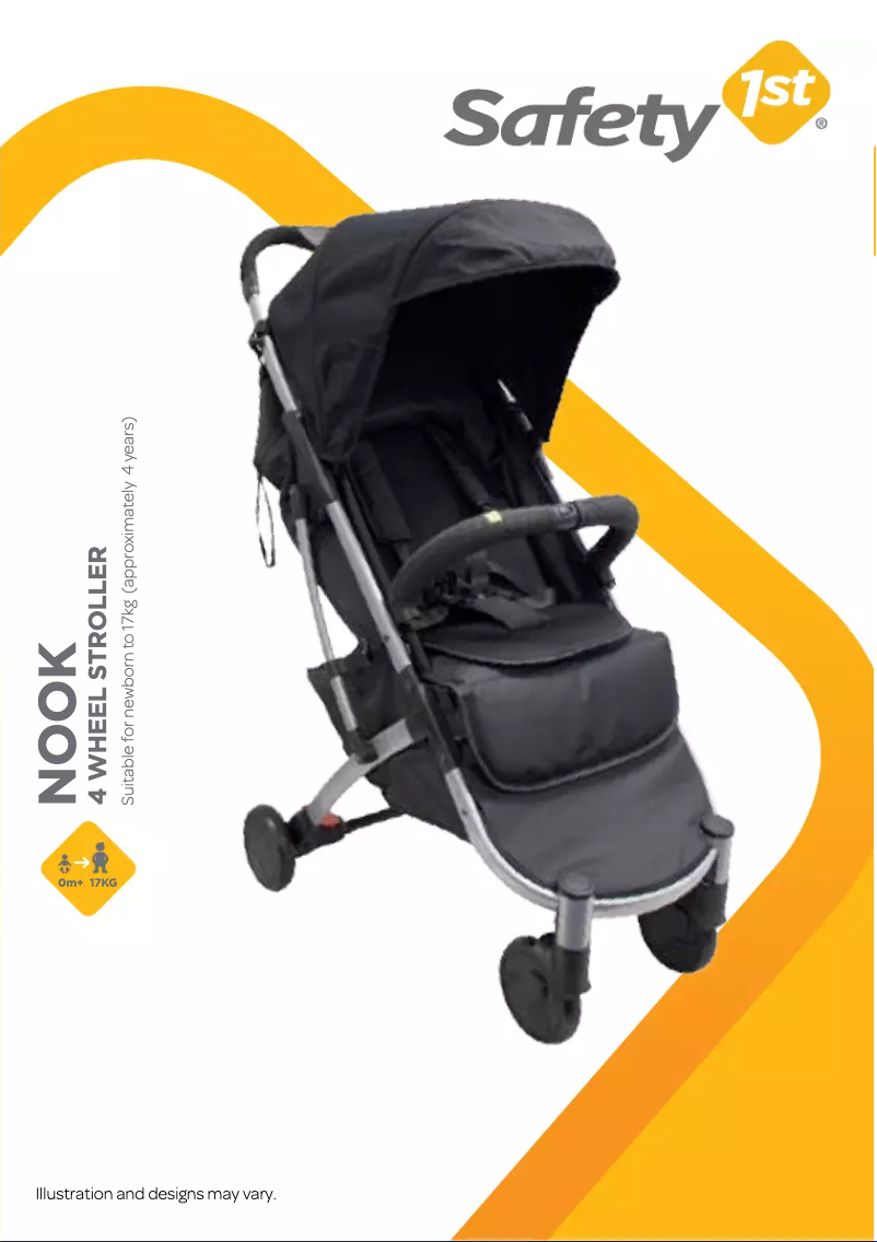 Page 1 de la notice Manuel utilisateur Safety 1st Nook