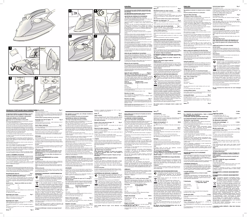 Page 1 de la notice Manuel utilisateur Ufesa Xtensse PV1510