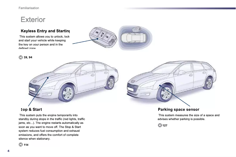 Page 1 de la notice Manuel utilisateur Peugeot 508 Dag (2010)