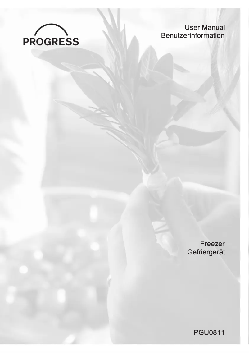 Image de la première page du manuel de l'appareil PGU0811