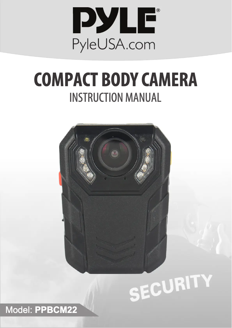 Page n°1 - Manuel utilisateur Pyle PPBCM22