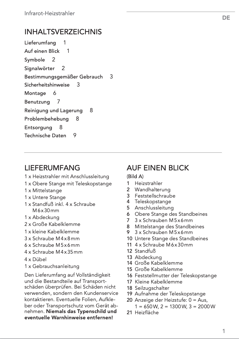 Page 1 de la notice Manuel utilisateur Maxxmee 05100
