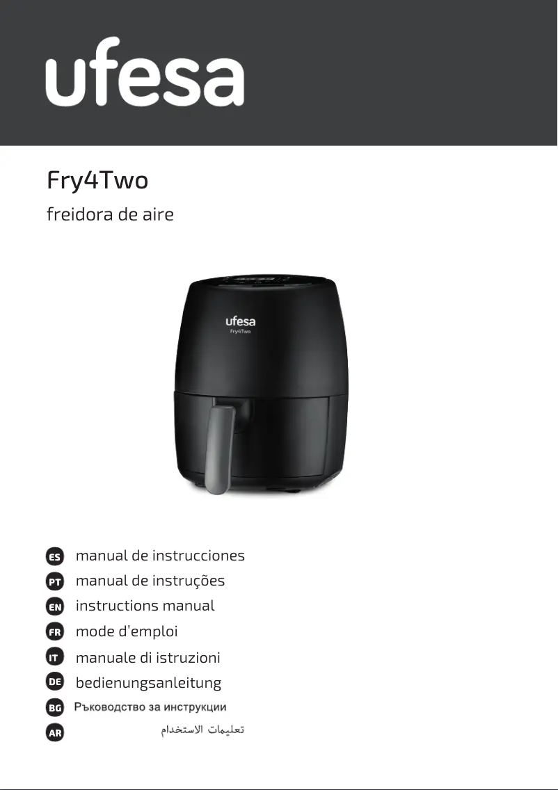 Page n°1 - Manuel utilisateur Ufesa Fry4Two