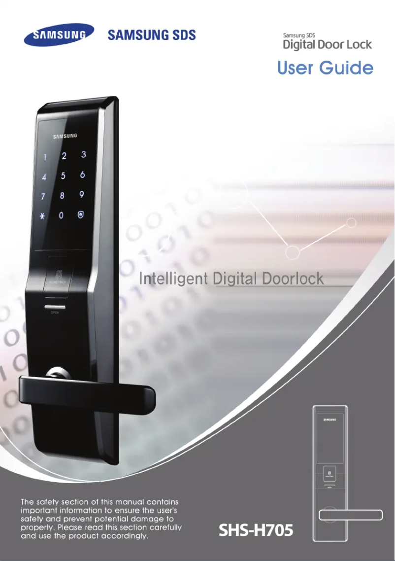 Page 1 de la notice Manuel utilisateur Samsung SHS-H705