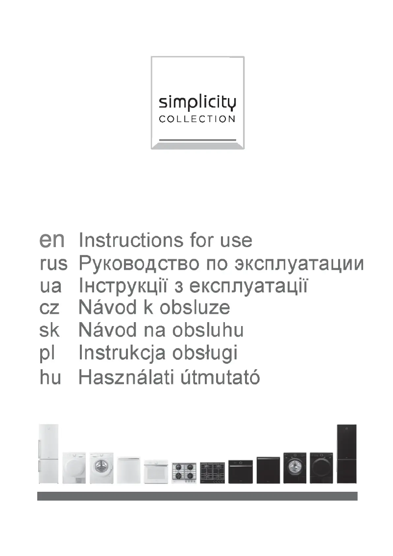 Page n°1 - Manuel utilisateur Gorenje GKTG6SY2B