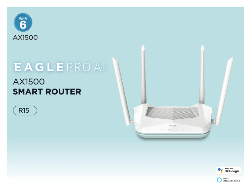 Image de la première page du manuel de l'appareil R15