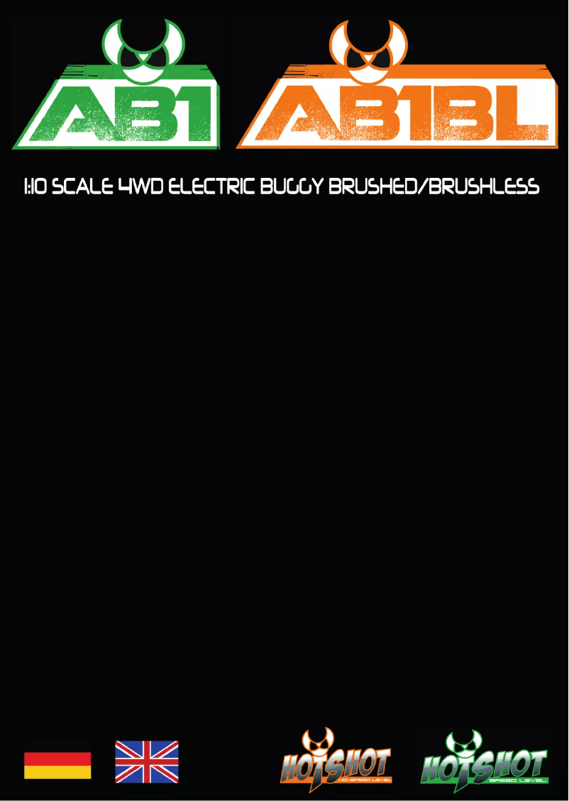 Page 1 de la notice Manuel utilisateur Absima EP Sand Buggy "ASB1" 4WD RTR