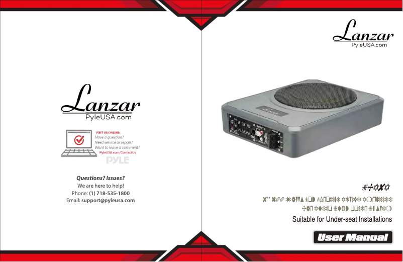 Image de la première page du manuel de l'appareil SBA8A