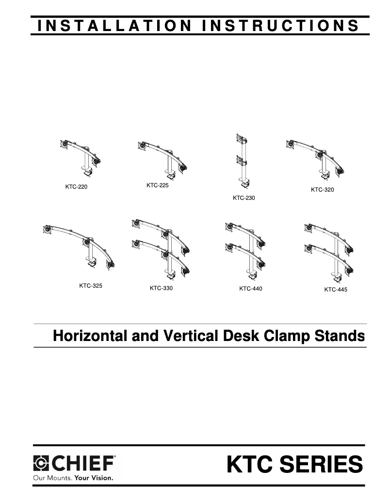 Image de la première page du manuel de l'appareil KTC330B